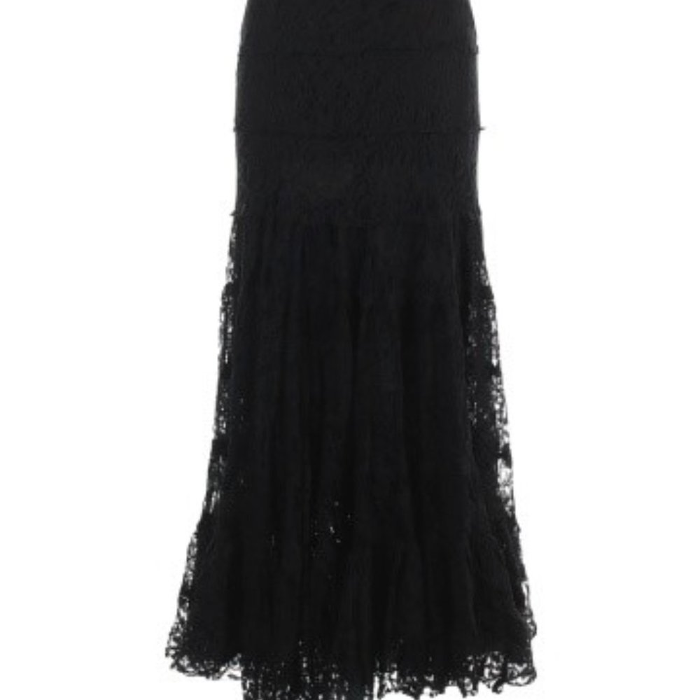 Layerd Lace Maxi Skirt